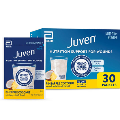 Juven Nutrition Support for Wound Healing, Pineapple Coconut, 14ct