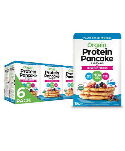 Orgain 30g High Protein Dairy Shake, 5g BCAAs, Chocolate, 11 oz, 12pk