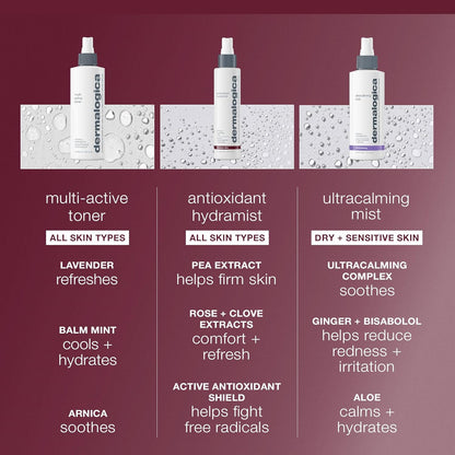 Dermalogica Antioxidant Hydramist Toner Anti-Aging Toner Spray for Face that helps Firm and Hydrate Skin - For Use Throughout the Day